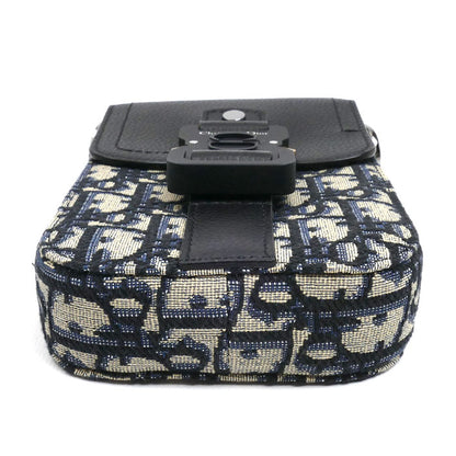 Dior ディオール サドル バーティカルポーチ オブリーク ジャガード ショルダーバッグ 2ADCA446YKS H27FE メンズ【中古】【極美品】