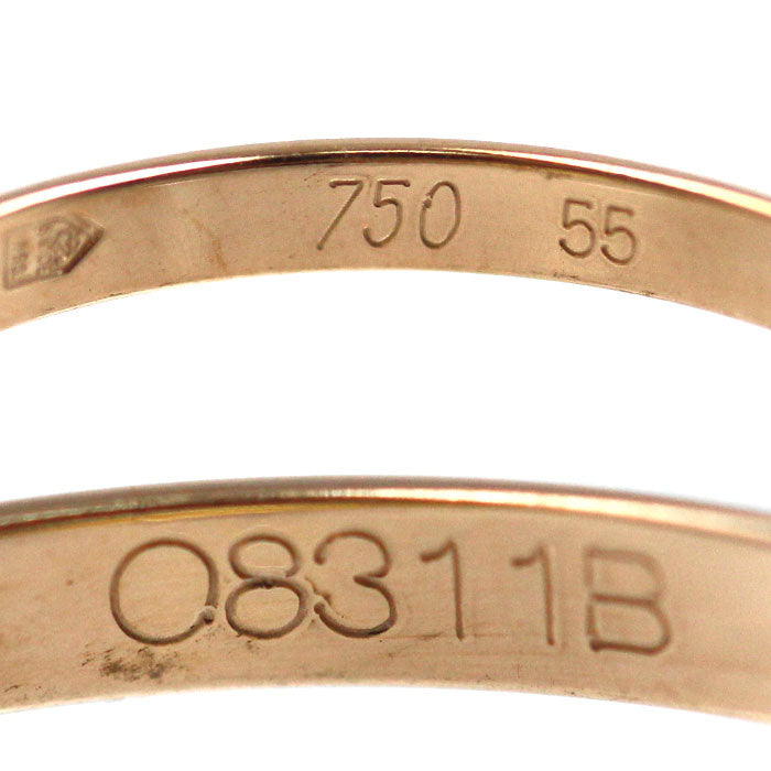 CARTIER カルティエ K18YG/PG/WG トリニティ XS les must de cartier リング・指輪 14.5号 55 4.0g レディース【中古】【美品】