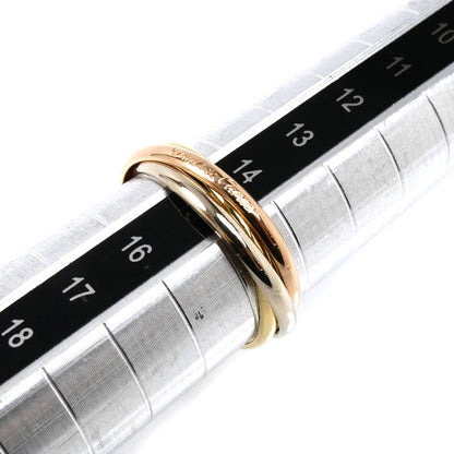 CARTIER カルティエ K18YG/PG/WG トリニティ XS les must de cartier リング・指輪 14.5号 55 4.0g レディース【中古】【美品】
