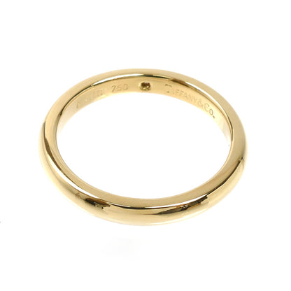 TIFFANY&Co. ティファニー K18YG イエローゴールド スタッキングバンド 1Pダイヤ リング・指輪 ダイヤモンド 12号 4.0g レディース【中古】【美品】