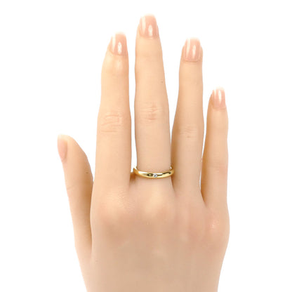 TIFFANY&Co. ティファニー K18YG イエローゴールド スタッキングバンド 1Pダイヤ リング・指輪 ダイヤモンド 12号 4.0g レディース【中古】【美品】