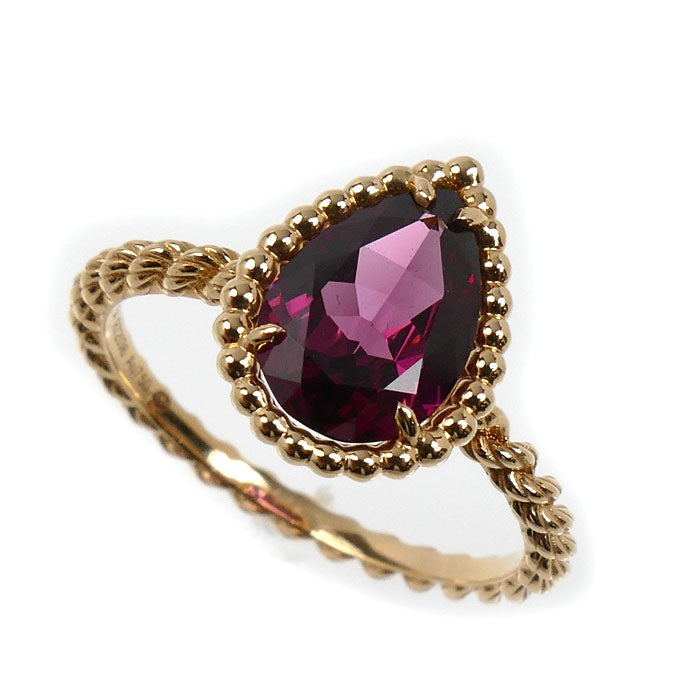 Boucheron ブシュロン K18PG ピンクゴールド セルパンボエム ロードライトガーネット リング・指輪 JRG0278354 ガーネット 14号 54 2.6g レディース【中古】【美品】