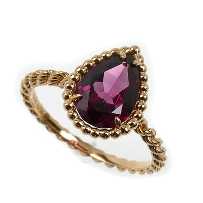 Boucheron ブシュロン K18PG ピンクゴールド セルパンボエム ロードライトガーネット リング・指輪 JRG0278354 ガーネット 14号 54 2.6g レディース【中古】【美品】