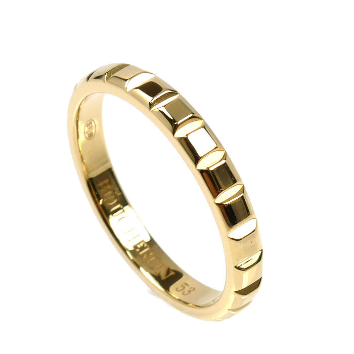 Boucheron ブシュロン K18YG イエローゴールド クルドパリ ミディアム リング・指輪 JAL00008 13号 53 3.2g レディース【中古】