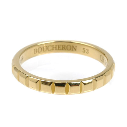 Boucheron ブシュロン K18YG イエローゴールド クルドパリ ミディアム リング・指輪 JAL00008 13号 53 3.2g レディース【中古】