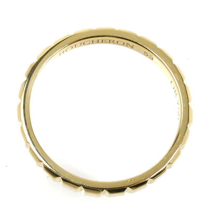Boucheron ブシュロン K18YG イエローゴールド クルドパリ ミディアム リング・指輪 JAL00008 13号 53 3.2g レディース【中古】