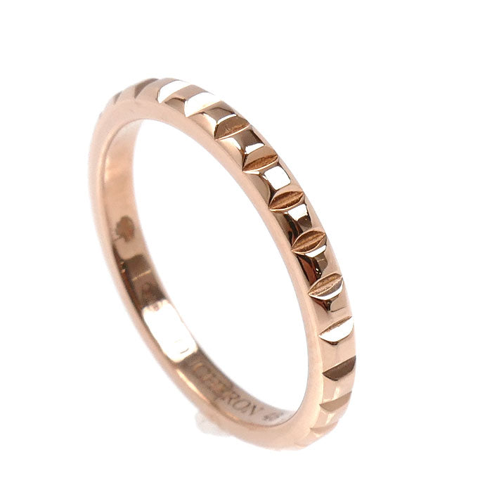 Boucheron ブシュロン K18PG ピンクゴールド キャトル クルドパリ スモール リング・指輪 JAL01164 6号 46 2.0g レディース【中古】【美品】