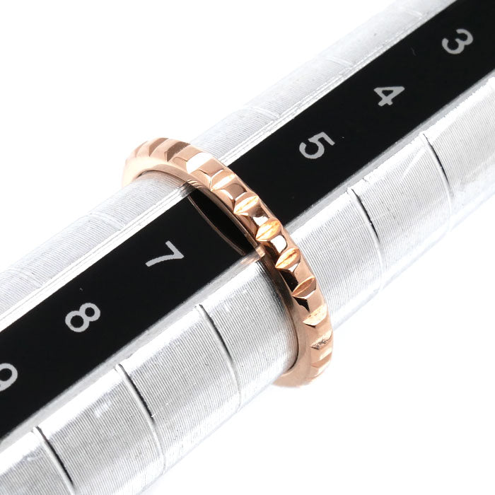 Boucheron ブシュロン K18PG ピンクゴールド キャトル クルドパリ スモール リング・指輪 JAL01164 6号 46 2.0g レディース【中古】【美品】