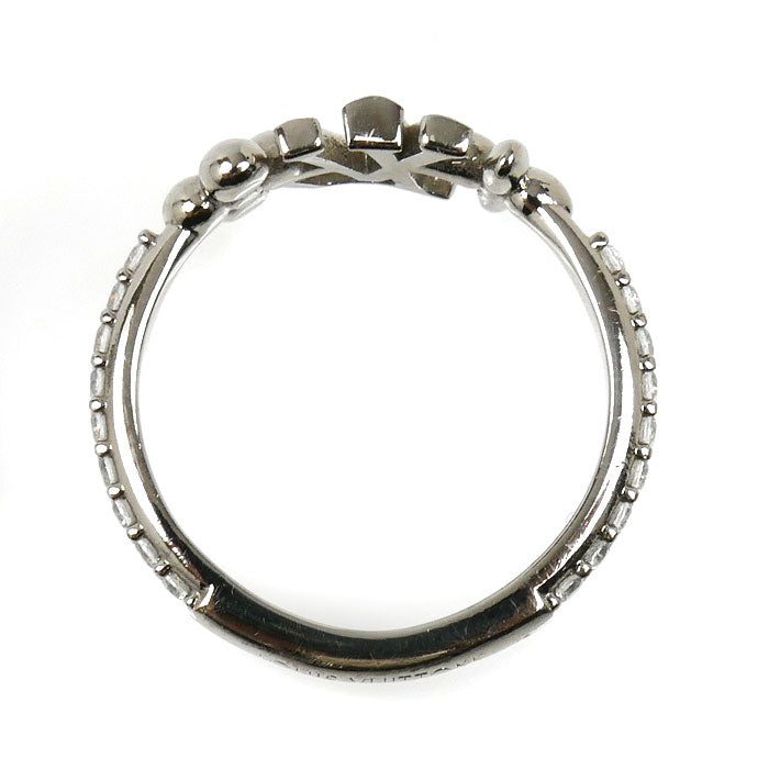 LOUIS VUITTON ルイ・ヴィトン メタル ストラス LV アイコニック リング・指輪 M1188M TE2244 14号 1.9g レディース【中古】