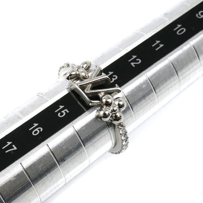 LOUIS VUITTON ルイ・ヴィトン メタル ストラス LV アイコニック リング・指輪 M1188M TE2244 14号 1.9g レディース【中古】