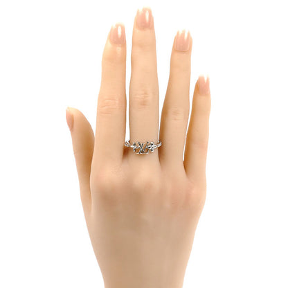 LOUIS VUITTON ルイ・ヴィトン メタル ストラス LV アイコニック リング・指輪 M1188M TE2244 14号 1.9g レディース【中古】