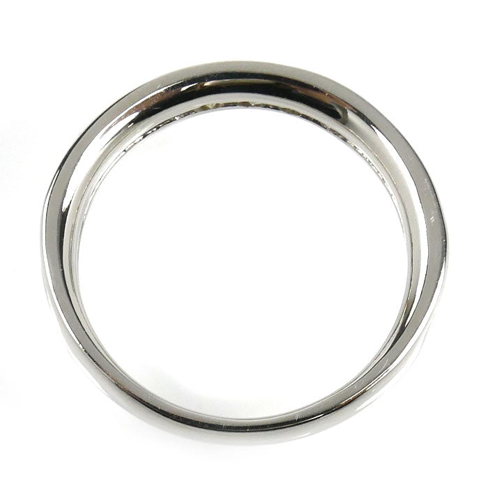 Pt900プラチナ ハーフエタニティ リング・指輪 ダイヤモンド1.00ct 12号 4.0g レディース【中古】