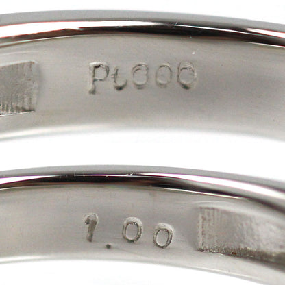 Pt900プラチナ ハーフエタニティ リング・指輪 ダイヤモンド1.00ct 12号 4.0g レディース【中古】
