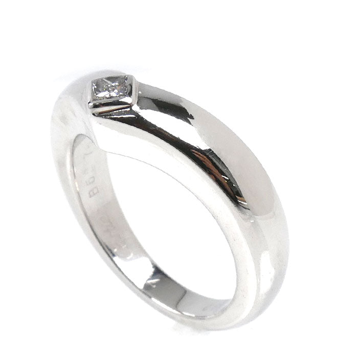 CARTIER カルティエ K18WG ホワイトゴールド トリアンドル ダイヤ リング・指輪 ダイヤモンド 8号 48 7.9g レディース【中古】