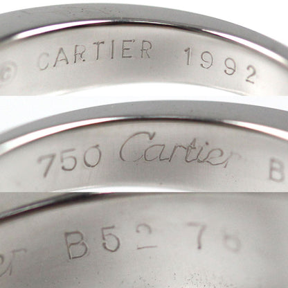 CARTIER カルティエ K18WG ホワイトゴールド トリアンドル ダイヤ リング・指輪 ダイヤモンド 8号 48 7.9g レディース【中古】