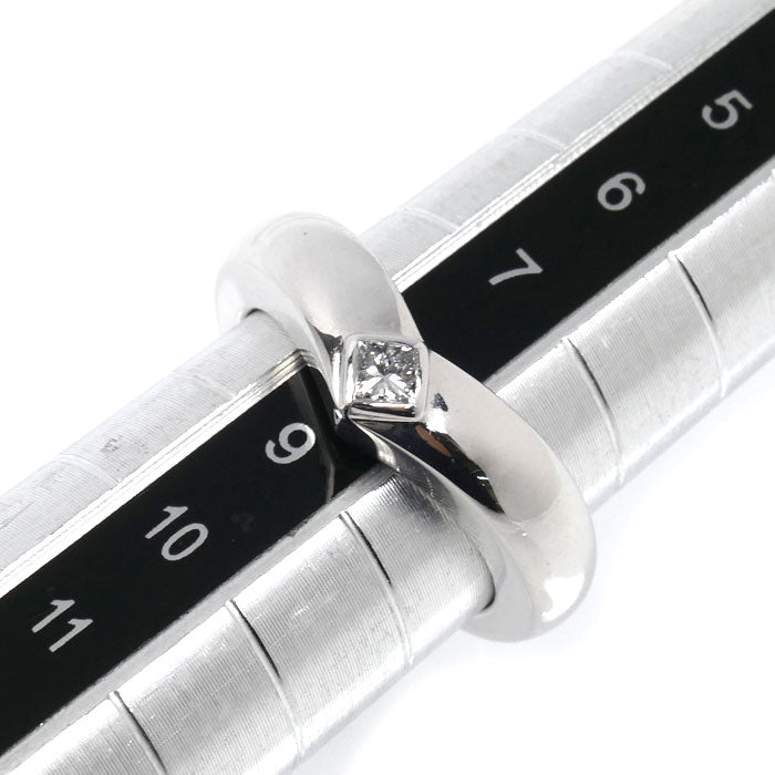 CARTIER カルティエ K18WG ホワイトゴールド トリアンドル ダイヤ リング・指輪 ダイヤモンド 8号 48 7.9g レディース【中古】