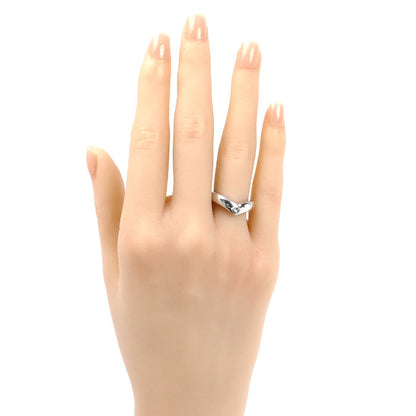 CARTIER カルティエ K18WG ホワイトゴールド トリアンドル ダイヤ リング・指輪 ダイヤモンド 8号 48 7.9g レディース【中古】