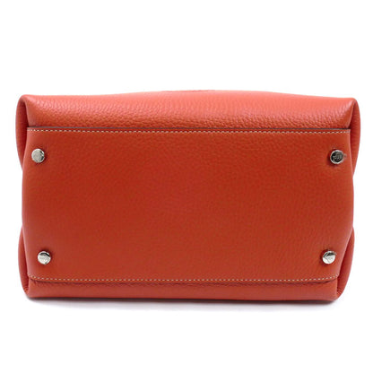 TOD’S トッズ Tタイムレス マイクロ 2Wayショルダーバッグ オレンジ XBWAPAEL000QRI レディース【中古】【美品】