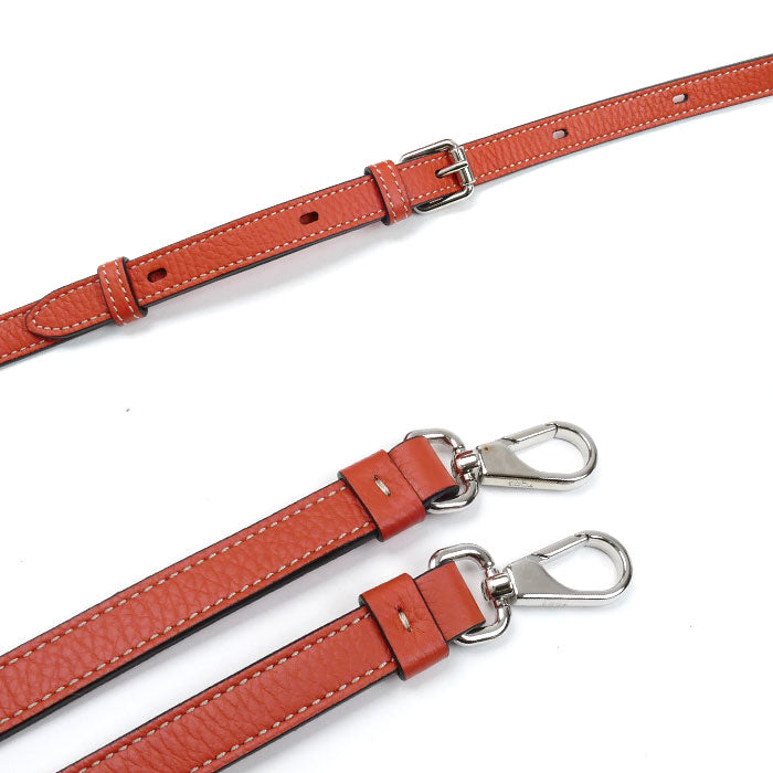 TOD’S トッズ Tタイムレス マイクロ 2Wayショルダーバッグ オレンジ XBWAPAEL000QRI レディース【中古】【美品】