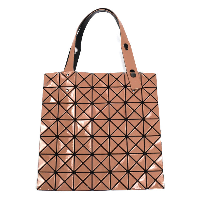 ISSEY MIYAKE イッセイミヤケ BAOBAO ハンドバッグ オレンジ系 BB26-AG527 レディース【中古】【美品】