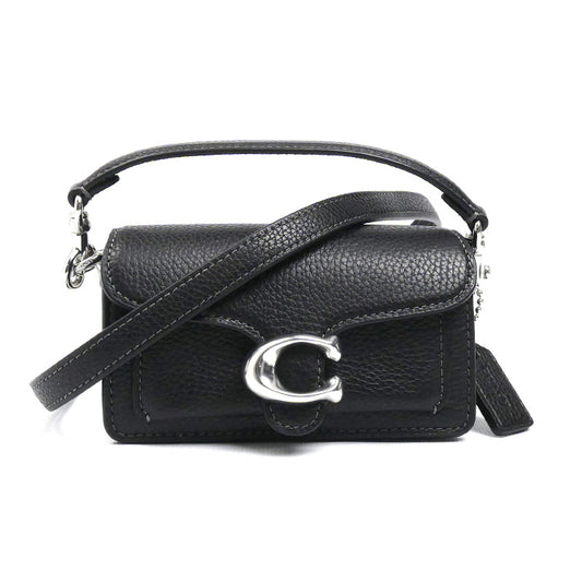 COACH コーチ タビー12 ショルダーバッグ ブラック CN731 LHBLK マイクロ レディース【中古】【美品】