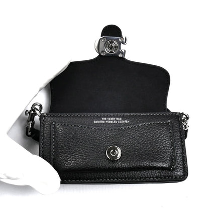 COACH コーチ タビー12 ショルダーバッグ ブラック CN731 LHBLK マイクロ レディース【中古】【美品】