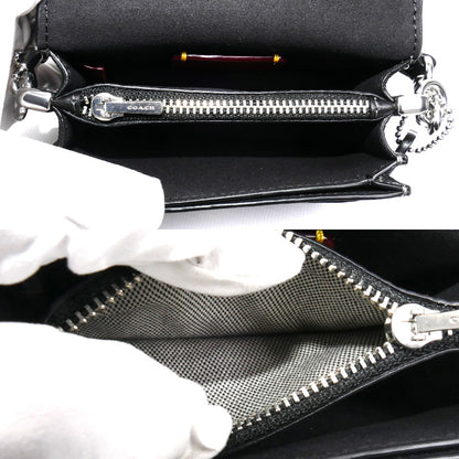 COACH コーチ タビー12 ショルダーバッグ ブラック CN731 LHBLK マイクロ レディース【中古】【美品】