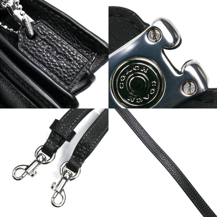 COACH コーチ タビー12 ショルダーバッグ ブラック CN731 LHBLK マイクロ レディース【中古】【美品】