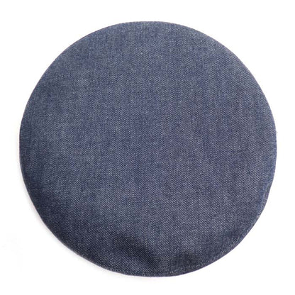 HERMES エルメス デニム ベレー帽 ブルー 
57 レディース【中古】【美品】