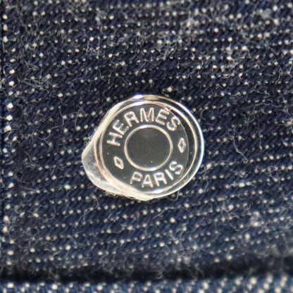 HERMES エルメス デニム ベレー帽 ブルー 
57 レディース【中古】【美品】