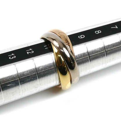CARTIER カルティエ K18YG/PG/WG トリニティ リング・指輪 B4052750 10号 50 7.3g レディース【中古】【美品】