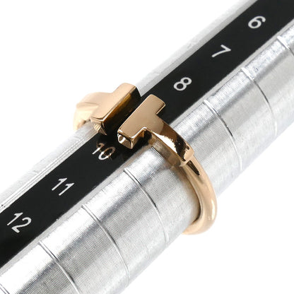 TIFFANY&Co. ティファニー K18PG ピンクゴールド Tワイヤー リング・指輪 60147391 9号 3.2g レディース【中古】