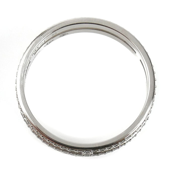HERMES エルメス K18WG ホワイトゴールド アリアンヌPM ダイヤ リング・指輪 H119698B 00053 ダイヤモンド 13号 53 2.6g レディース【中古】【美品】