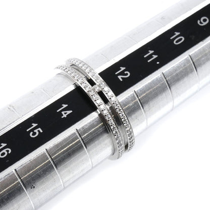 HERMES エルメス K18WG ホワイトゴールド アリアンヌPM ダイヤ リング・指輪 H119698B 00053 ダイヤモンド 13号 53 2.6g レディース【中古】【美品】