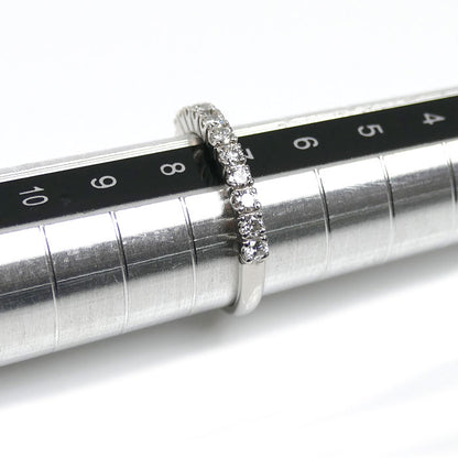 Vendome Aoyama ヴァンドーム青山 Pt900プラチナ リング・指輪 ダイヤモンド0.37ct 7号 2.7g レディース【中古】【美品】