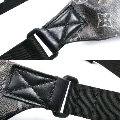 LOUIS VUITTON ルイ・ヴィトン モノグラム ギャラクシー ディスカバリー バムバッグ ボディバッグ ブラック M44444 MI3168 メンズ【中古】【美品】