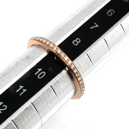 BVLGARI ブルガリ K18PG ピンクゴールド ローマ アモール リング・指輪 361057 ダイヤモンド 9号 49 1.9g レディース【中古】【美品】