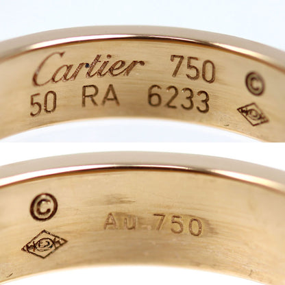 CARTIER カルティエ K18PG ピンクゴールド ミニラブ ダイヤ リング・指輪 B4085850 ダイヤモンド 10号 50 3.8g レディース【中古】【美品】