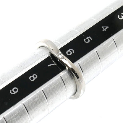 CARTIER カルティエ Pt950プラチナ バレリーナ カーブ ウェデング 3P ダイヤ リング・指輪 B4092946 ダイヤモンド 6号 46 2.8g レディース【中古】【美品】