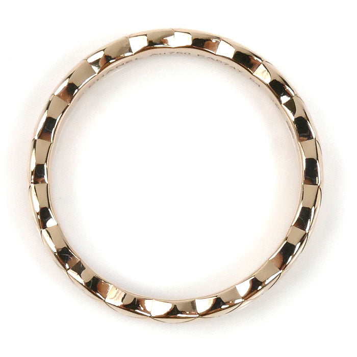 CHANEL シャネル K18PG ピンクゴールド ココクラッシュ ミニ リング・指輪 J11785 13.5号 54 4.0g レディース【中古】【美品】