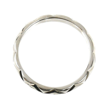 CHANEL シャネル Pt950プラチナ マトラッセ 3Pダイヤ リング・指輪 ダイヤモンド 8号 48 2.9g レディース【中古】【美品】