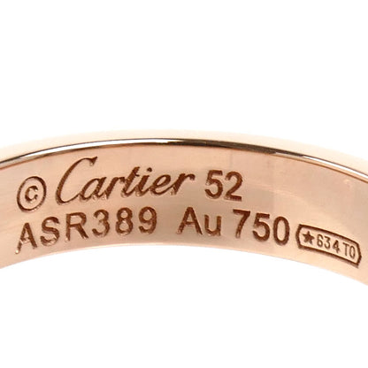 CARTIER カルティエ K18PG ピンクゴールド ミニラブ 1Pダイヤ リング・指輪 B4050752 ダイヤモンド 12号 52 4.4g レディース【中古】【美品】