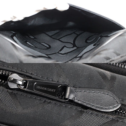 BURBERRY バーバリー TBモノグラム パティバッグ ショルダーバッグ ブラック 8043708 メンズ【中古】【美品】