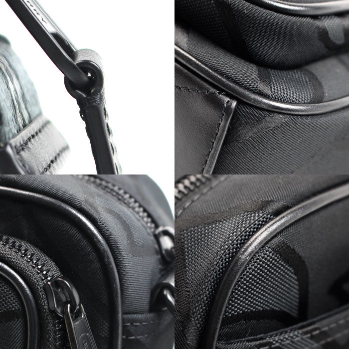 BURBERRY バーバリー TBモノグラム パティバッグ ショルダーバッグ ブラック 8043708 メンズ【中古】【美品】