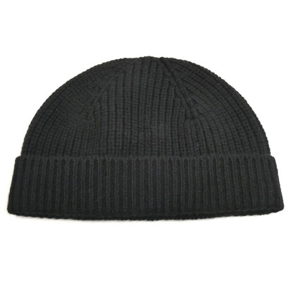 CELINE セリーヌ トリオンフ ニット帽 ニットキャップ ブラック 2AA32384D.38NO ユニセックス【中古】【美品】
