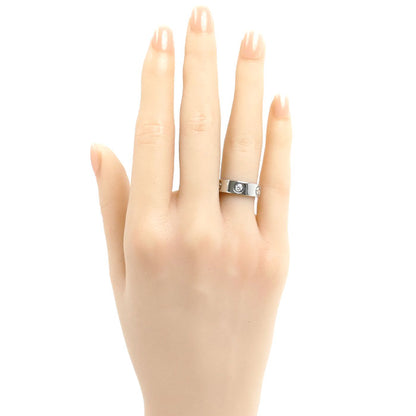 CARTIER カルティエ Pt950プラチナ ラブリング 1Pダイヤ リング・指輪 ダイヤモンド 9号 49 10.8g レディース【中古】【美品】