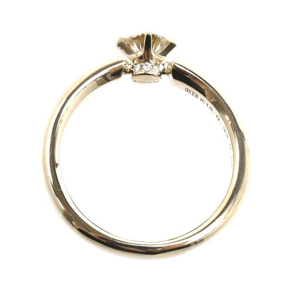 KASHIKEY カシケイ K18シャンパンゴールド リング・指輪 KSB030RCG ダイヤモンド0.33ct/0.01ct 11号 4.1g レディース【中古】【美品】