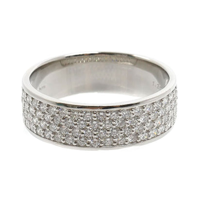 Pt900プラチナ リング・指輪 ダイヤモンド1.20ct 25.5号 10.4g メンズ【中古】