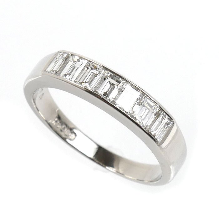 Pt900プラチナ リング・指輪 ダイヤモンド0.74ct 11.5号 4.3g レディース【中古】【美品】