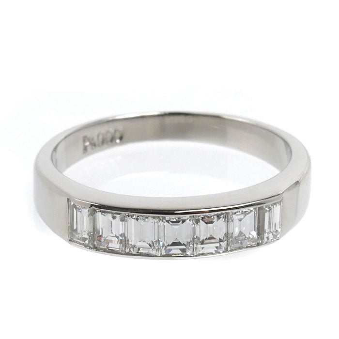 Pt900プラチナ リング・指輪 ダイヤモンド0.74ct 11.5号 4.3g レディース【中古】【美品】